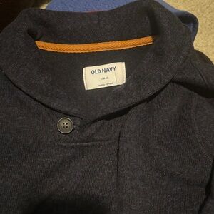 Old Navy Men's Dark Blue Turtleneck Sweater